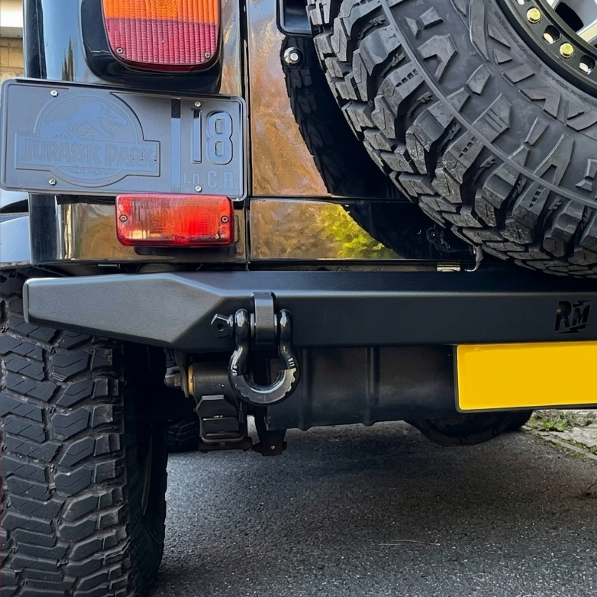 Jeep Wrangler YJ/TJ Rear Bumper