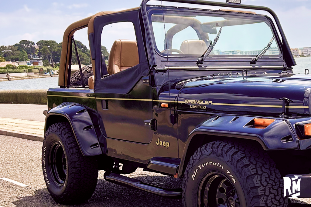 JEEP WRANGLER TJ HALF DOORS PAIR (Designed for model year 1996-2006)